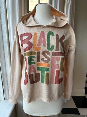 Well Worn Los Angeles Black Is Beautiful Graphic Hoodie Youth XL 14-16